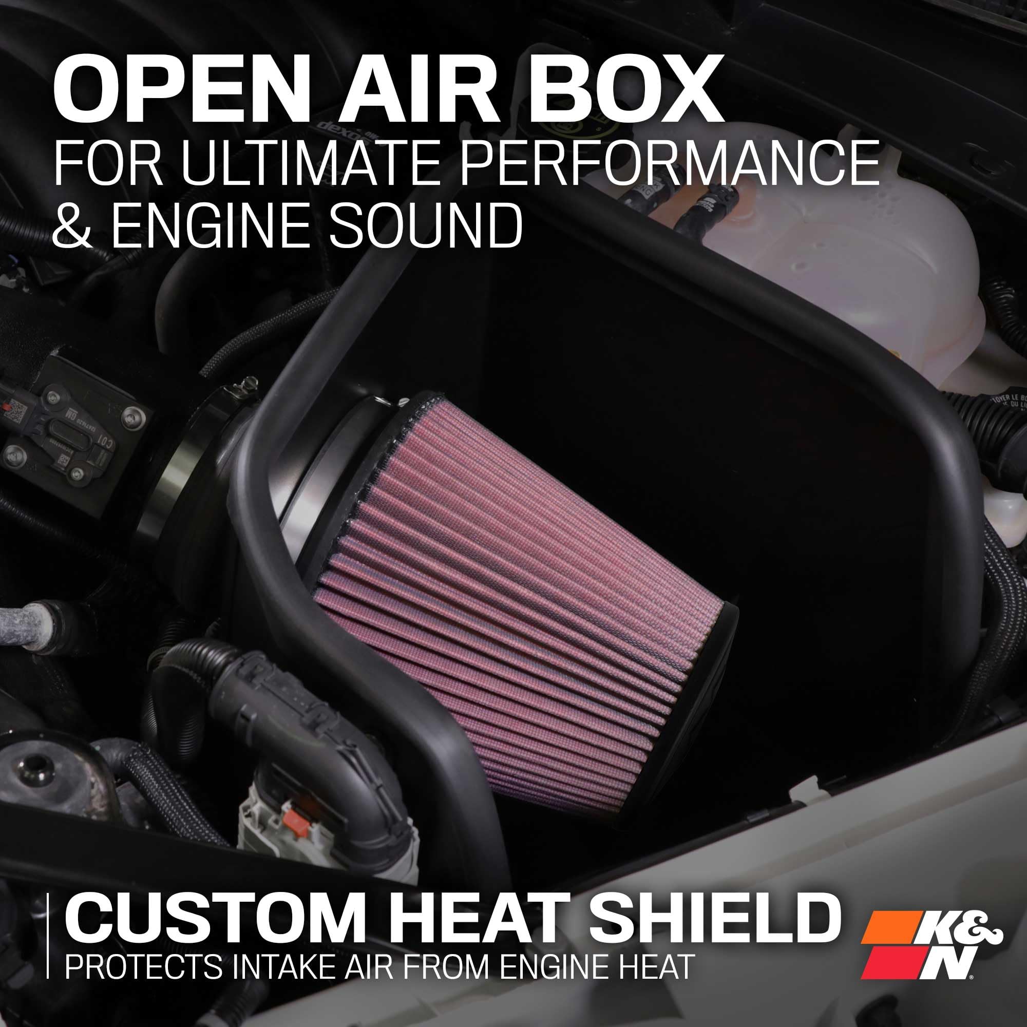 K&N Cold Air Intake System: High-Flow Air Filter, Increase Performance & Towing: Compatible with 1996-2000 (C2500 & SELECT MODELS), 57-3013-2 - Image 6