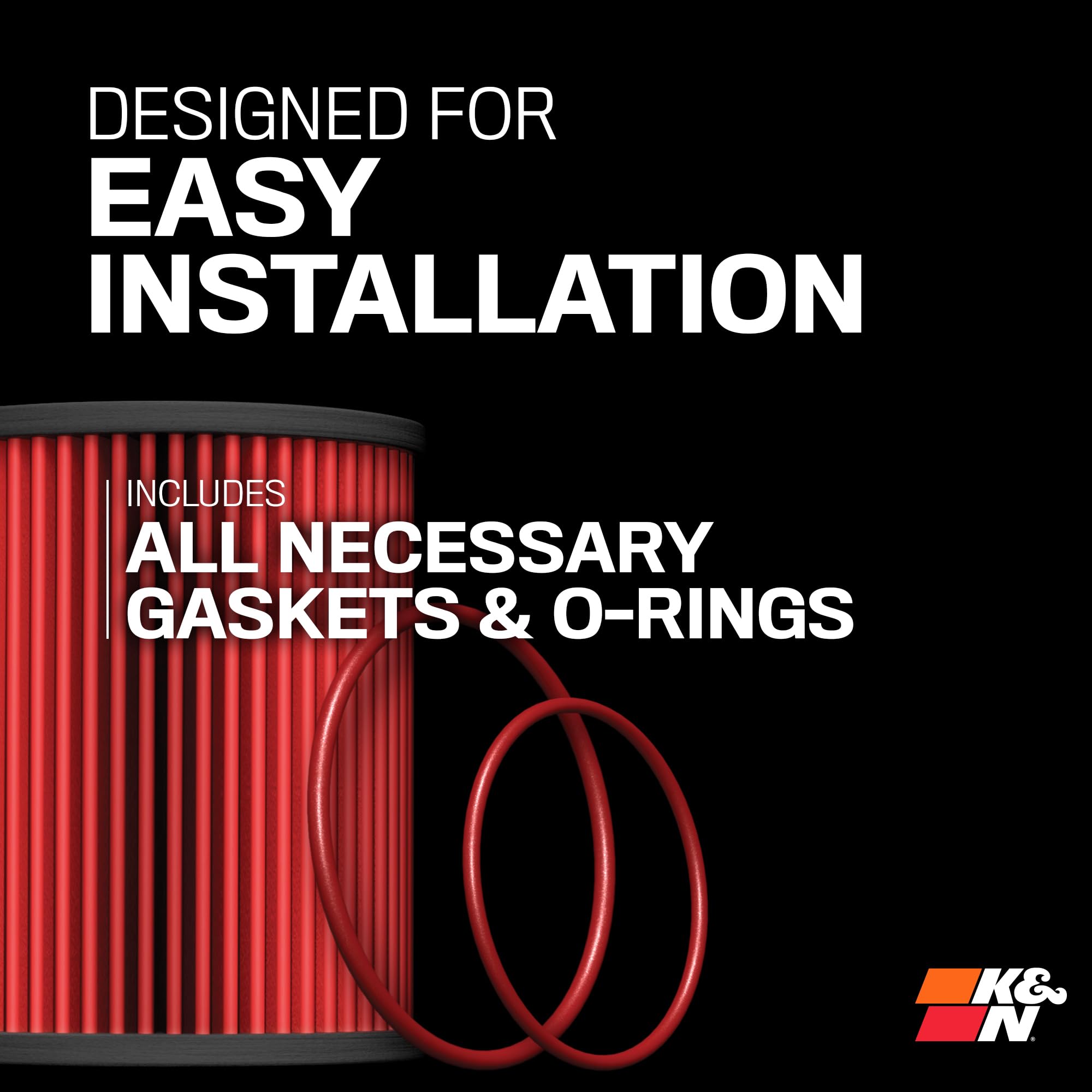 K&N Premium Oil Filter: 20,000 Mile Engine Protection, High Capacity/High Efficiency: Compatible with 2014-2020 JEEP/RAM: (See Product Description for Select Models) HP-7042 - Image 5