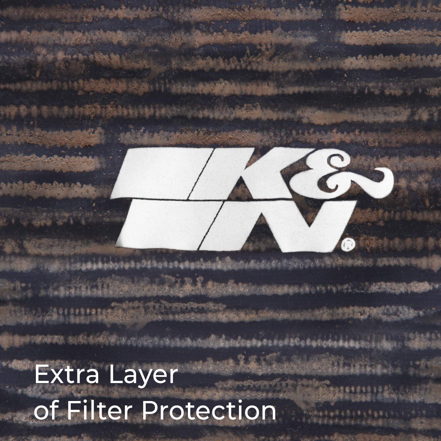 K&N RC-5166DK Black Drycharger Filter Wrap - for Your 25-5166 Filter - Image 4